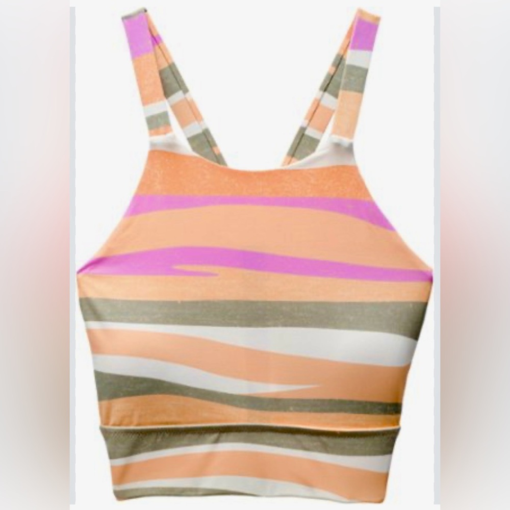 prAna Marine Wave Swim Top High Neck Womens  Bikini Sz XS, S, M, L, XL Available